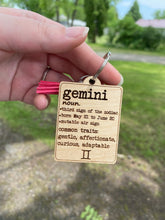 Load image into Gallery viewer, Keychain - Astrological Signs - Choose Yours