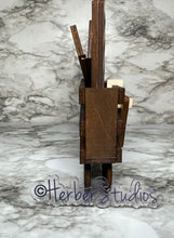 Load image into Gallery viewer, DIY Kit Wagon 4th July Patriotic Independence Tiered Tray Shelf Sitter