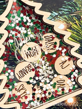 Load image into Gallery viewer, Personalized Christmas Tree Shaker Ornament - ORIGINAL DESIGN - Gift For Her Him Mom Grandma Mason Jar Family Merry Christmas