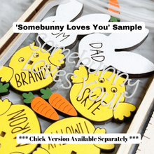 Load image into Gallery viewer, ORIGINAL Easter Personalized Mason Jar Easter Egg Shaker Easter Bunny Decoration Decor Easter Holiday Shaker Jar Herber Studios