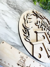 Load image into Gallery viewer, Hello Spring 9.25 in Door Hanger Sign DIY WOOD BLANKS