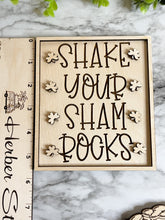 Load image into Gallery viewer, St Patrick's Day Tier Tray DIY Wood Blanks Kit - Holiday Kitchen Decor - Tiered Signs - Wood Craft Herber Studios St Pats