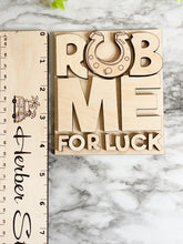 Load image into Gallery viewer, St Patrick's Day Tier Tray DIY Wood Blanks Kit - Holiday Kitchen Decor - Tiered Signs - Wood Craft Herber Studios St Pats