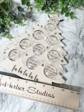 Load image into Gallery viewer, Christmas Tree Flight Tray Shots Alcohol Adult Gift For Her Him Friendsgiving Holiday Party Barware