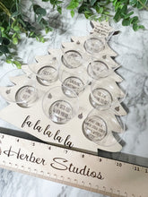 Load image into Gallery viewer, Christmas Tree Flight Tray Shots Alcohol Adult Gift For Her Him Friendsgiving Holiday Party Barware