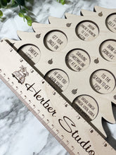 Load image into Gallery viewer, Christmas Tree Flight Tray Shots Alcohol Adult Gift For Her Him Friendsgiving Holiday Party Barware