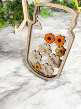 Load image into Gallery viewer, Mother's Day Personalized Mason Jar Hearts or Flowers Shaker Jar Mother's Day Gift