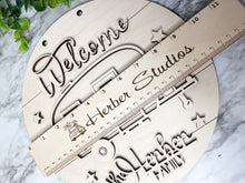 Load image into Gallery viewer, Personalized Camper Welcome Summer Sign WOOD BLANKS Kitsch Porch Sign DIY Paint Party Wine Party Vintage Retro