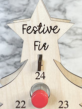 Load image into Gallery viewer, Adult Advent Calendar ~ Festive Fir ~ Alcohol Liquor ~ Christmas Shots Tree Holiday Herber Studios
