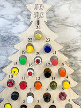 Load image into Gallery viewer, Adult Advent Calendar ~ Juiced Spruce ~ Alcohol Liquor ~ Christmas Shots Tree Holiday Herber Studios