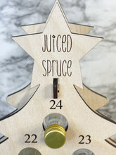 Load image into Gallery viewer, Adult Advent Calendar ~ Juiced Spruce ~ Alcohol Liquor ~ Christmas Shots Tree Holiday Herber Studios
