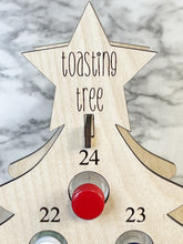 Load image into Gallery viewer, Adult Advent Calendar ~ Toasting Tree ~ Alcohol Liquor ~ Christmas Shots Tree Holiday Herber Studios