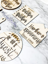 Load image into Gallery viewer, Kitchen Personalized Tier Tray DIY Kit - Kitchen Apartment Decoration - Tiered Tray Sign