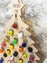 Load image into Gallery viewer, Adult Advent Calendar ~ Parched Pine ~ Alcohol Liquor ~ Christmas Shots 12 Day Tipsy Tree Holiday
