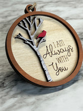 Load image into Gallery viewer, Cardinal Memorial Ornament ~ Always With You ~ Christmas