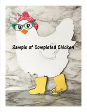 Load image into Gallery viewer, Funny Chicken DIY Kit - Kitchen Sign