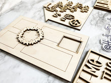 Load image into Gallery viewer, DIY Kit DOG Dogs Tier Tray DIY Wood Kit - Pet Bone House Paint Party Kitchen Decor - Tiered Signs