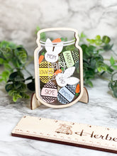 Load image into Gallery viewer, ORIGINAL Easter Personalized Mason Jar Easter Egg Shaker Easter Bunny Decoration Decor Easter Holiday Shaker Jar Herber Studios