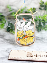 Load image into Gallery viewer, ORIGINAL Easter Personalized Mason Jar Easter Chick Shaker Easter Bunny Decoration Decor Easter Holiday Shaker Jar Herber Studios