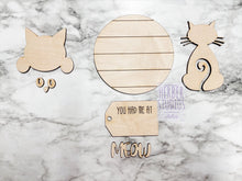 Load image into Gallery viewer, Cat DIY Kit Tier Tray Decoration ~ Decor ~ Home ~ Kitchen ~ Office ~ Cats Pets