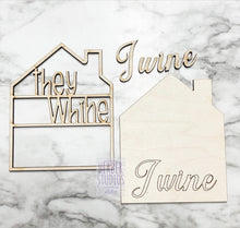 Load image into Gallery viewer, Wine Tier Tray DIY Wood Kit - Bar Kitchen Decor - Red White Drink Tiered Signs - Wood Craft