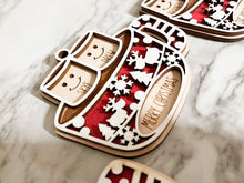 Load image into Gallery viewer, Personalized Hot Cocoa Marshmallow Christmas Ornament