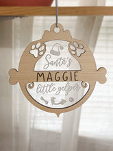 Load image into Gallery viewer, Personalized Dog Christmas Ornament