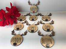 Load image into Gallery viewer, Rudolph &amp; His Gang of Reindeer Christmas Ornaments ~ 9 Ornies ~ Too Cute
