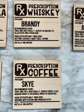 Load image into Gallery viewer, Personalized Prescription Magnets ~ Coffee Beer Wine Whiskey Tequila ~ Engraved