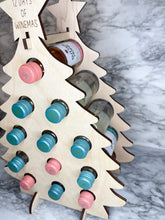 Load image into Gallery viewer, Adult Advent Calendar ~ WINE ~ Christmas Winemas Personalized Tipsy Tree Holiday Herber Studios HIGH QUALITY Wood