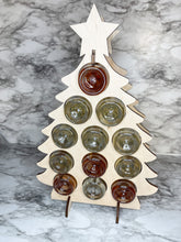 Load image into Gallery viewer, Adult Advent Calendar ~ WINE ~ Christmas Winemas Personalized Tipsy Tree Holiday Herber Studios HIGH QUALITY Wood
