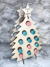 Load image into Gallery viewer, Adult Advent Calendar ~ WINE ~ Christmas Winemas Personalized Tipsy Tree Holiday Herber Studios HIGH QUALITY Wood