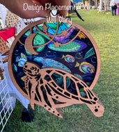 Turtle Sun Catcher Suncatcher - Sample