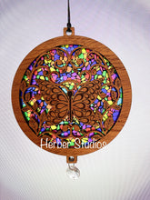 Load image into Gallery viewer, Butterfly Suncatcher - Sapele Wood Acrylic B2
