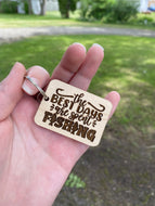 Keychain - Best Days Are Spent Fishing