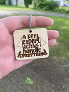 Keychain - Fishing A Reel Expert Can Handle Everything