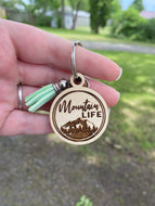 Keychain - Mountain Life - Explore Travel Mountains