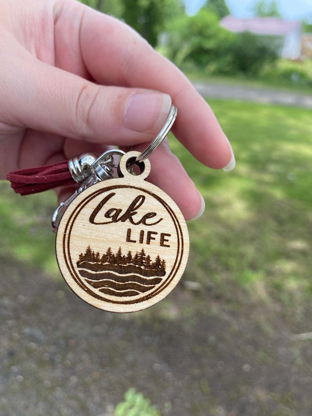 Keychain - Lake Life - Woods
