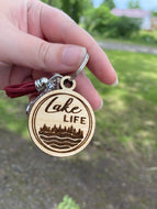 Keychain - Lake Life - Woods