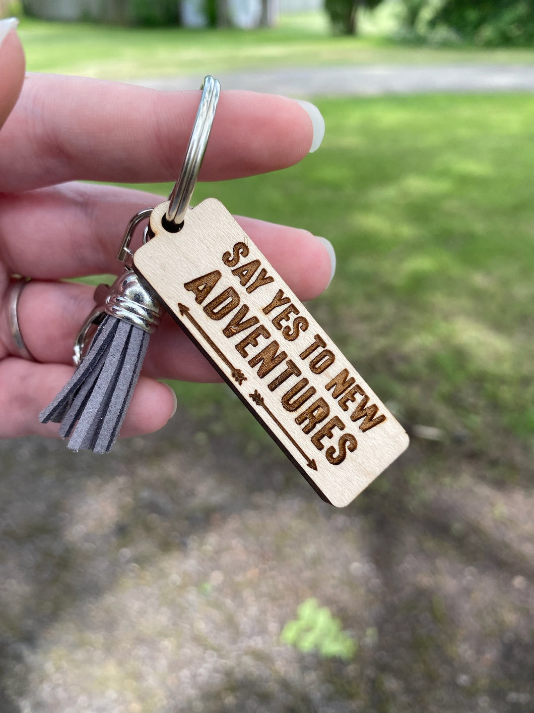 Keychain - Yes To New Adventures