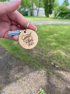 Keychain -  Good Vibes Only