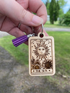Keychain - Tarot Card - The Sun