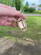 Keychain - Football - Plain