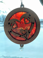 Load image into Gallery viewer, Hearts On Fire Suncatcher - Valentine&#39;s Day - H3

