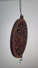 Load and play video in Gallery viewer, Dragonfly Suncatcher - Sapele Wood Acrylic D1
