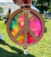 Peace Sun Catcher Suncatcher
