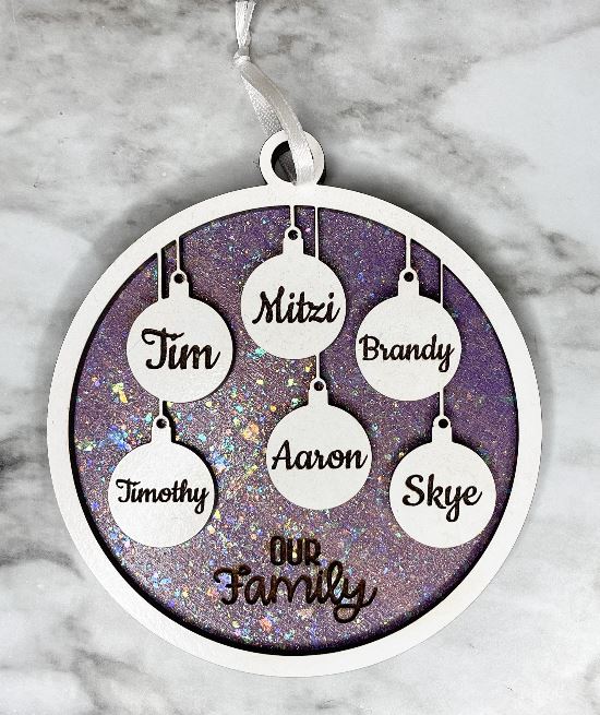 Personalized Christmas Ornament Bauble