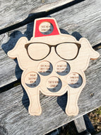 Friends Giving Friendsgiving Shot Fez Sunglasses Turkey Flight Alcohol Liquor Barware Thanksgiving Party