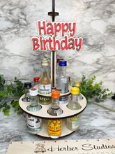 Load image into Gallery viewer, Shot Cake, HAPPY BIRTHDAY, Bottle Cake, Liquor Cake, Party Cake, Gift For Him, Gift For Her
