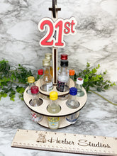 Load image into Gallery viewer, Shot Cake, 21st BIRTHDAY, Bottle Cake, Liquor Cake, Party Cake, Funny Birthday Gift, Adult Birthday for Her, Adult Birthday Gift For Him
